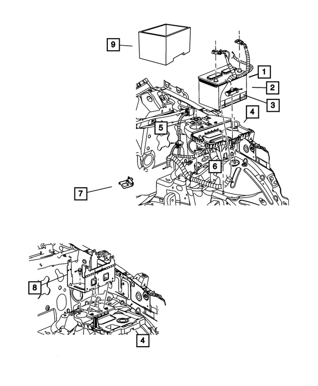 BB34F101AA - Electrical: Storage Battery for Mopar Image