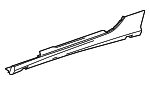23169802549999 - Body: Rocker Molding for Mercedes-Benz Image