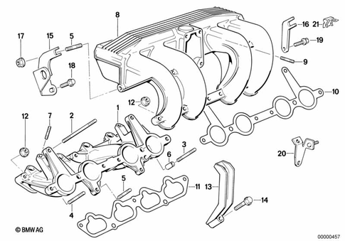 Intake Manifold for 1992 BMW 318i #0