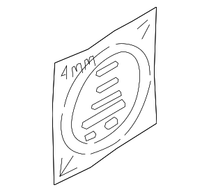 4M0698141 - Electrical: Air Suspension Compressor Line for Audi Image