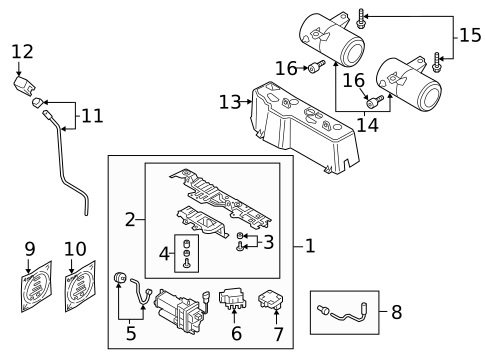 Ride Control Components for 2023 Audi e-tron Quattro #0
