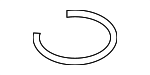 33131214961 - Suspension: Axle Assembly Lock Ring for BMW Image