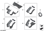 51169108981 - Vehicle Trim: Mirror Base Cover Set for BMW Image