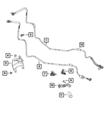 57008545AB - Fuel and Accelerator Pedal: Fuel Vapor Tube for Mopar Image