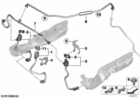 Fuel Injection System for 2014 BMW BMW ALPINA B7X #1