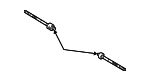 4550359055 - : Inner Tie Rod for Scion: xA, xB | Toyota: Echo Image