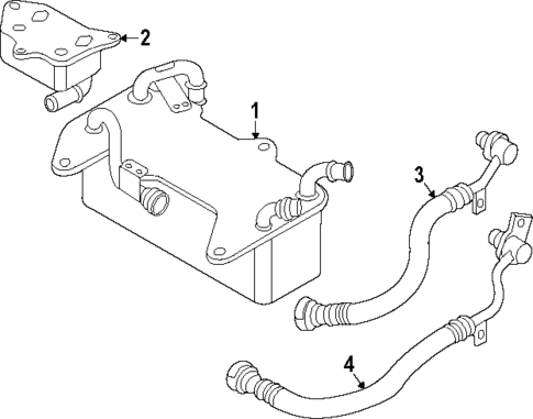 Trans Oil Cooler for 2025 Audi SQ7 #0