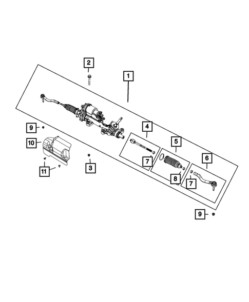 Steering Gear for 2019 Chrysler Pacifica #0