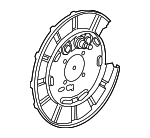 43110STXA01 - Brakes: Backing Plate for Acura: MDX, ZDX Image