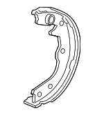 43154STXA01 - Brakes: Brake Shoes for Acura: MDX, ZDX Image