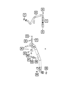 68213517AA - Cooling: Water Inlet Tube for Dodge: Ram 2500, Ram 3500 | Ram: 2500, 3500 Image