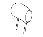 HAH501730JMN - Body: Headrest for Land Rover: Range Rover Image