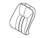 HBA501340NUG - Body: Seat Back Cover for Land Rover: Range Rover Image