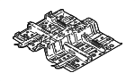 65100J9000 - Body: Front Floor Pan for Hyundai: Kona Image