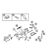 5122364AA - Instrument Panel and Radios and Consoles: Instrument Panel Cover for Mopar Image