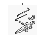 ZZDA68800 - Body: Jack Assembly for Mazda: Tribute Image