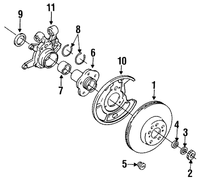 4326335F00 - Brakes: Adjust Cap for Infiniti Image