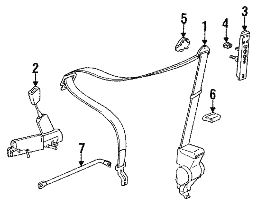 Belt - BMW (72118229859)