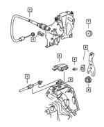 4593121 - Clutch: Clutch Release Lever Boot for Mopar Image