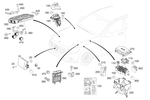 9056809 - Electrical Equipment and Instruments: Radar Sensor for Mercedes-Benz Image