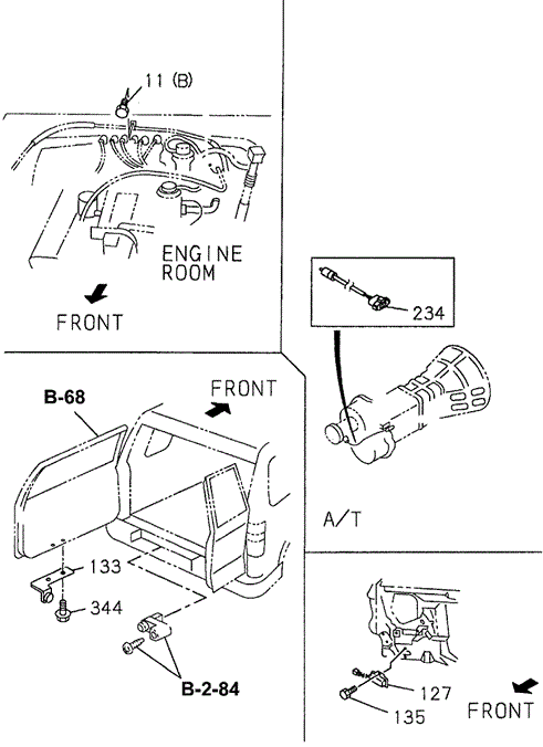 Speed Sensor for 1997 Acura SLX #0