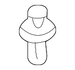 155309561 - Body: Scuff Plate Clip for Nissan: Pathfinder Image