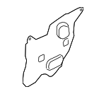 72861SNAA00 - Body: Water Shield for Honda: Civic Image