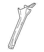 94043FE020OE - Body: Lower Quarter Trim for Subaru Image