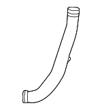 992145709A - Cooling System: Lower Press Hose for Porsche Image