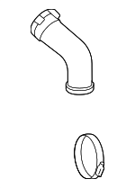 992145737 - Cooling System: Upper Press Hose for Porsche Image