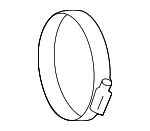 N10544401 - Cooling System: Inter-cooler Pipe Clamp for Porsche Image