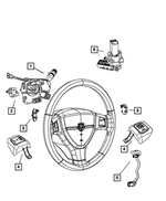 56045702AB - Electrical: Adjustable Pedals Switch for Mopar Image