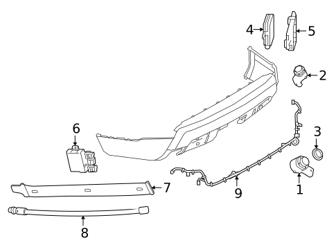 Lane Departure Warning for 2020 Land Rover Discovery #1