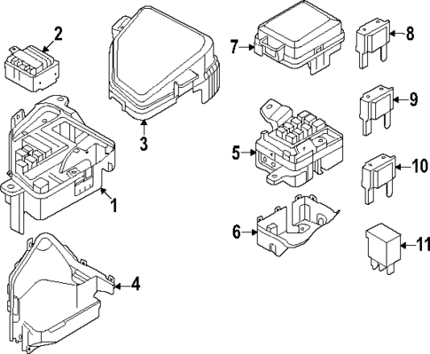Fuse & Relay for 2023 Genesis Electrified G80 #0