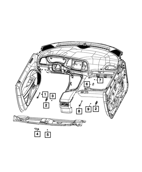 Lamps, Interior and Exterior for 2021 Dodge Challenger #7