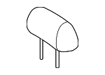 7191001140B1 - Body: Headrest for Toyota: Matrix Image