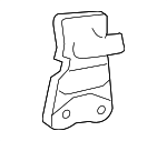 72506AD010 - Body: Lock for Toyota: Matrix, Sequoia, Sienna, Tacoma, Tundra Image