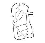 72505AD010 - Body: Lock for Toyota: Matrix, Sequoia, Sienna, Tacoma, Tundra Image