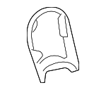 71813AD010B1 - Body: Lock Cover for Toyota: Matrix Image