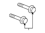 11515758 - Electrical: Alternator Bolt for GM Image