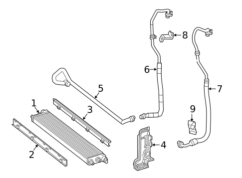 Oil Cooler for 2015 Mercedes-Benz S65 AMG #0