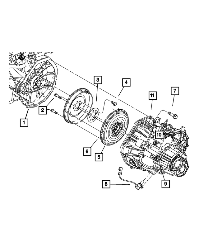 5033202AB - Clutch: Vehicle Speed Sensor for Mopar Image