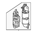 1815064AL00 - Exhaust: Converter for Honda Image