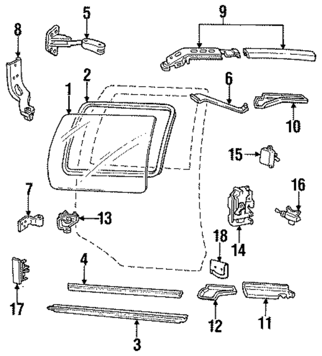 10272645 - : Track Lower Bracket for GM Image