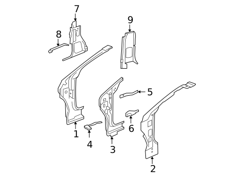 Inner Structure for 2009 Pontiac G6 #3