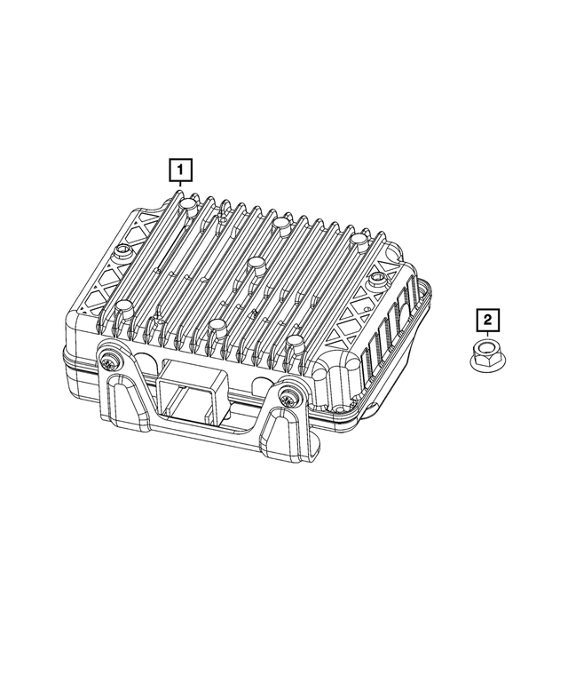 6106984AA - Electrical: Nut for Mopar Image