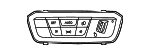 61315A16B17 - Body: Headlamp Switch for BMW Image