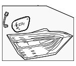 8158006780 - Electrical: Backup Lamp Assembly for Toyota Image