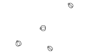 253313D044 - : Clamp for Kia: Amanti, Borrego, Forte, Forte Koup, Optima, Rondo, Sedona, Sorento, Sportage Image