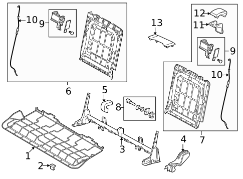 Third Row Seats for 2013 Audi Q7 #0